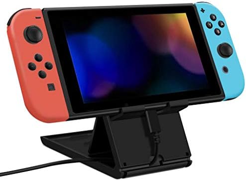 HORI Playstand (Schwarz) Faltbarer Ständer für Nintendo Switch