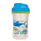 Gerber Graduates Advance Developmental Insulated Cup Like Rim Sippy Cup in Boy Patterns, 9-Ounce ( 4 count )