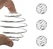 3pcs Milkshake Protein Blender, YOFAN Food Grade Stainless Steel Wire Mixer Mixing Ball For Shaker,Drinking Bottle Cup