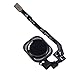 Johncase New OEM Home Button Flex Ribbon Cable Assembly w/Rubber Gasket Replacement Part Compatible for iPhone 5s / SE (Black)