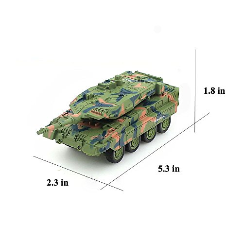 ZHFUYS Remote Control Cars,Mini Tank Cars with Display Box Package for 2 to 8 Year Old Children Birthday Gifts for Quality Assurance in 6 Month (27HZ)