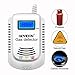 Natural Gas Detector, GEARDON Plug-in Home Gas/Methane/Propane Alarm, Leak Sensor Detector with Voice Promp and LED Display