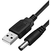 KOPBTBOY USB Charging Cord for Aquasonic Icon/COSLUS C30 / Rtauys M5 / NicwellElectric Toothbrush, 3.5mm Port Charger