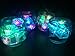 CUBES ice light up 12 pack - Multicolor sensor liquid for drinks and more - Blinking - Glowing fun decorative - Party and event