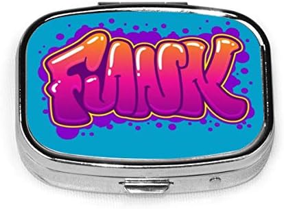 激安 激安特価 送料無料 ファンク ピルケース 習慣薬箱 おしゃれ 薬ケース 常備薬 携帯ケース 小型 服薬管理 持ち運びに便利 ミラー付き 軽量 小物入れ 薬入れ