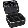 Travel Makeup Case,Chomeiu- Professional Cosmetic Makeup Bag Organizer,Accessories Case, Tools Case (Small, BLACK)