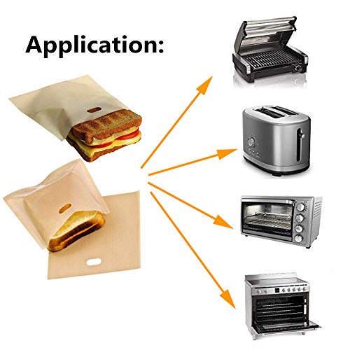 5 Reusable+Toaster+Sandwiches+Pastries+Vegetables