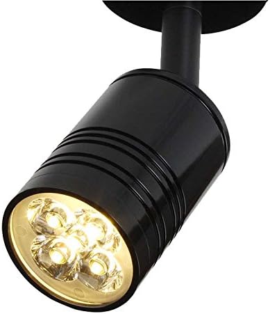 Luz de Techo Proyector Black Iron Art Proyector montado en ...