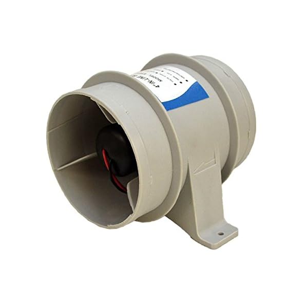 In-Line-Blower-Boat-Bilge-SY01211-12V-4-Inch-Grey-Plastic In-Line-Blower-Boat-Bilge-SY01211-12V-4-Inch-Grey-Plastic