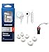 Samsung HS130 White Wired Stereo Earbud 3.5mm universal headset W/In-Line Multi-Function Answer/Call Button & SD Reader (US Retail Pack - Made in Vietnam)