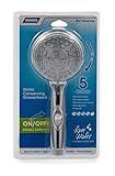 Camco 43710 Shower Head with On/Off Switch (Chrome)