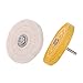 4 inch Buffing Polishing Wheel for Mini Bench Grinder or Drill with Useful Adapter White(50 Ply) Yellow(42 Ply)2/5