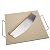 Culinary Expertise Cordierite Pizza Stone, 15 Inch Square with 14 Inch Cutter and Removable Chrome Handles | Thermal Shock Resistant on Oven or Grill