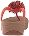 FitFlop Women's Flowerball Leather Toe-Post Flip Flop