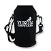 Growler Carrier for 64 oz Stainless Steel Growler (Bottle Not Included), Carrying Case by Yukon Growlers, Black