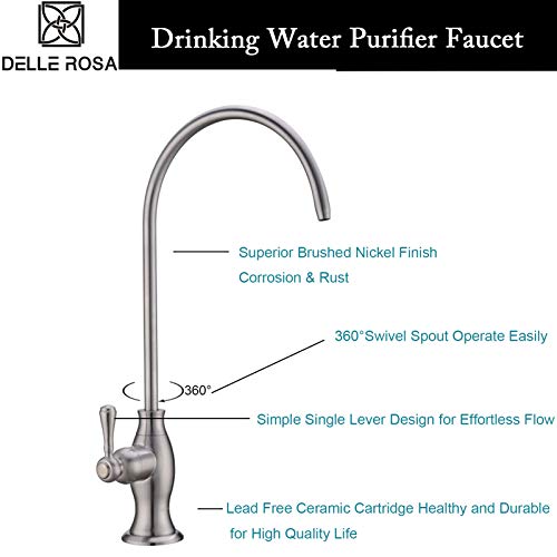 Brass Water Filter Faucet Delle Rosa Commercial Water Filtration Faucet