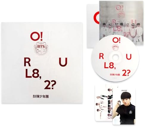 O!RUL8,2? - BTS 1st Mini Album CD + Photobook + Photocard + Folded