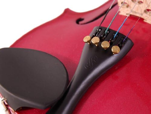 Stentor Harlequin Violin Outfit 1/4 Size, Violin for Intermediates with P&H Fibreglass Bow, Lightweight Case - Image 5