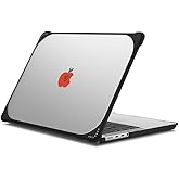 CASETiFY Bounce MacBook Pro 14-inch (M1-M5) Case [Enhanced Protective Corner Design/Ventilation Cutouts/Anti-Slip Grip] - Apple MacBook Case by Tess Smith-Roberts - Clear Black