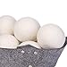 FANALA Washing Machine Saves Drying Time Natural Reusable Laundry Wool Dryer Balls Laundry Bags