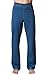 PajamaJeans Men's Straight Leg Knit Denim Jeans in Blue, Pacific Wash, Large