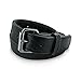 Hanks Extreme - Leather Gun Belt For CCW - Concealed Carry - 17oz. Premium Leather Belt - Made in USA - 100-Year Warranty - Black - Size 42