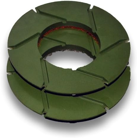 Zered TPP3-G 3.5 in. Flat Polishing Discs Turbo Wheels