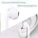 Parmeic in-Ear Earbuds Headphones, Wired Earphones Stereo Bass Noise Cancelling Ear Buds Headsets with Microphone and Volume Control Compatible with iPhone 8/8 Plus/ 7/7Plus/ X/XS/XS Max/XR (White)thumb 4