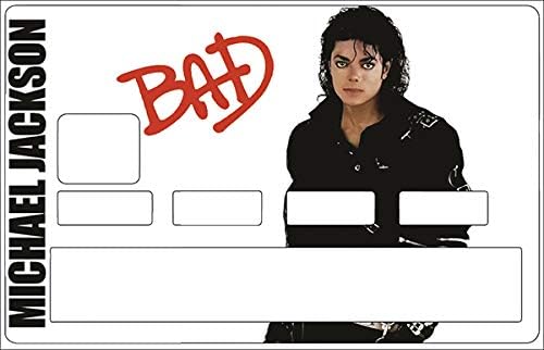 THELITTLESTICKER Credit card sticker, Michael Jackson - Personalize Your Credit Card Visa or MasterCard with These Removable Stickers