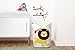 3 Sprouts Baby Laundry Basket for Nursery - Hamper with Handles/Lid, Large Storage Basket, Toy Bin, Room Decor - Kids Hamper, Baby Clothes Storage Organizer, Lion