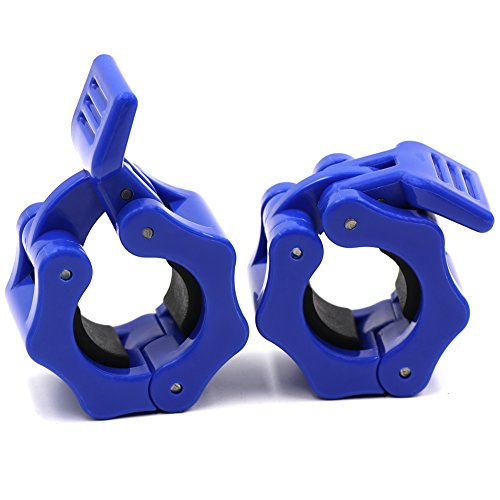 Greententljs Standard Barbell Clamps Pair of Quick Release Locking