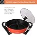5L Electric Shabu Shabu Hot Pot with Divider and Non-Stick Coating Electric Hot Pot 1600W 120V HG-301AY …