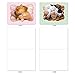 The Best Card Company - 10 Blank Dog Cards Assorted (4 x 5.12 Inch) - Adorable Boxed Animal Note Cards for All Occasions - Cuddle Buddies M6469OCB-NB