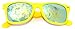 Classic Vintage Full Mirror Lens Sunglasses Colored Frame Matte Retro