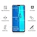 [2-Packs] PULEN Screen Protector for Huawei Y9 2019, HD 0.3MM Slim Anti-Scratch Bubble Free 9H Hardness Tempered Glass for Huawei Y9 2019