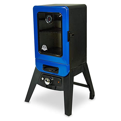 PIT BOSS 77220 2.2 Analog Smoker, 2 Series, Blue Our Kitchen Madness