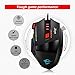 Zelotes C17 Wired RGB Gaming Mouse, 8 Programmable Buttons, 6400 DPI Adjustable, Comfortable Grip Ergonomic Optical PC Computer Gaming Mice – Blackthumb 2