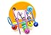 Children Kids Baby Colorful Wooden Mini Around Beads Maze Educational Game Toy (Color: Multicolor)