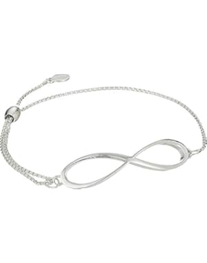 Womens Infinity Pull Chain Bracelet