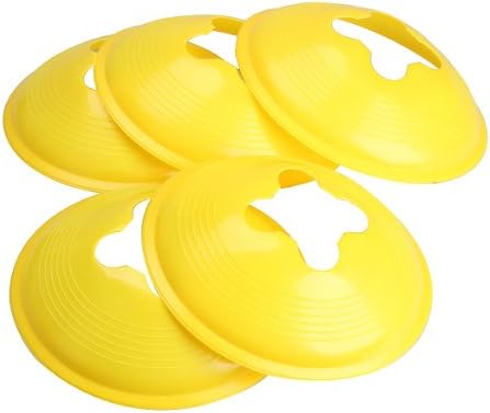 Pack of 5 Half Cone Markers Soccer Football Training Sports Marker Discs Landmark