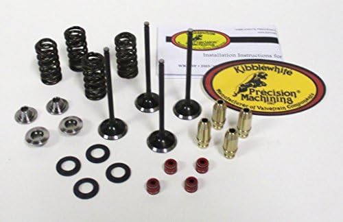 Kibblewhite Intake and Exhaust Valves and Spring Kit with Guides Honda TRX 400EX 99-14