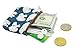 iSuperb Pack of 4 Canvas Coin Purse Change Cash Bag Forest and Animals Pattern Small Purse Wallets with Zipper 4.3x3.5 inch (Forest and Animals)