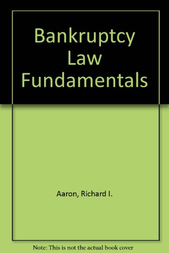Bankruptcy Law Fundamentals