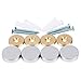 Mirror Screws,Brass Cap Decorative Mirror Nails,1