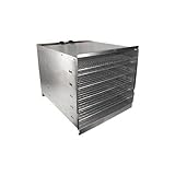 Weston 10 Tray Stainless Steel Food Dehydrator