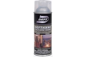 Deft Defthane Interior Exterior Clear Polyurethane Satin Spray, 11.5-Ounce Aerosol