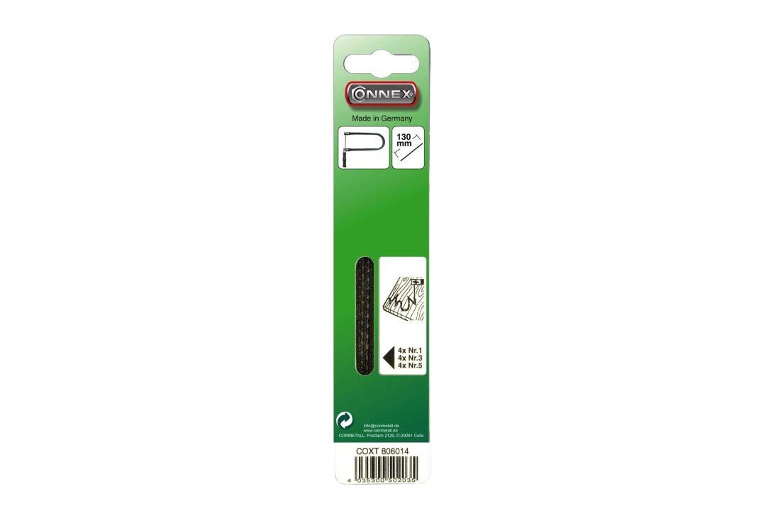 Blades for fretsaw assort 12xSBcard