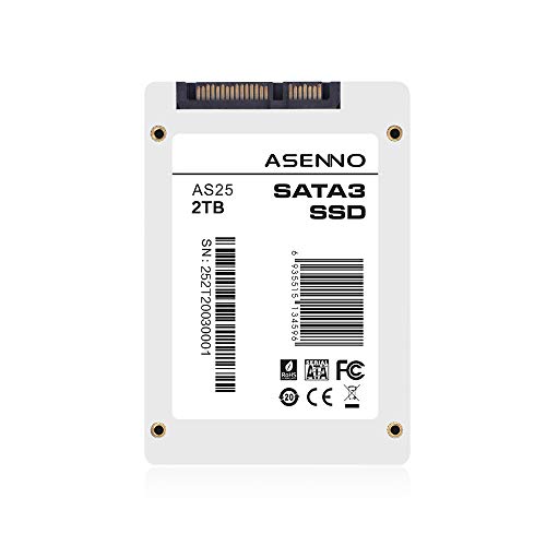 ASENNO SSD 2 TB Solid State Drive SATA III interne SSD - Image 3