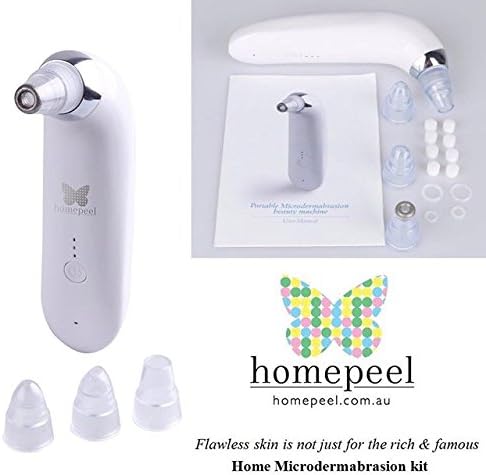 Portable Home Microdermabrasion Machine Kit - Diamond, Suction Based System