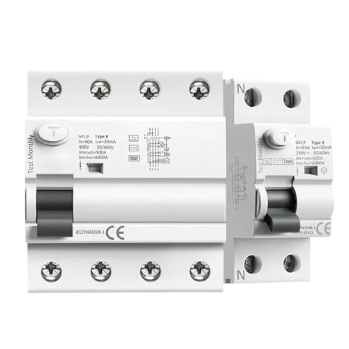 Magnetic B Type RCCB Residual Current Circuit